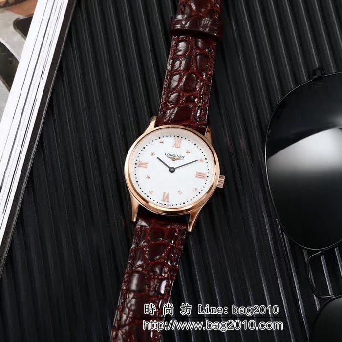 LONGINES浪琴 時尚百搭 石英女士腕表 WSS1944